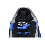 Balenciaga Triple S Black White Blue 536737 W2CA1 4124