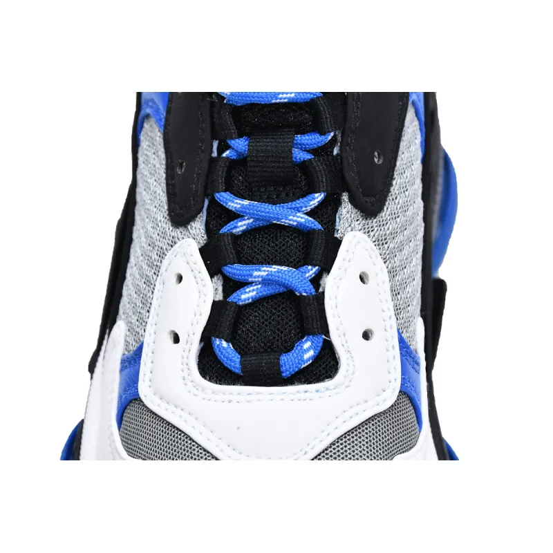 Balenciaga Triple S Black White Blue 536737 W2CA1 4124