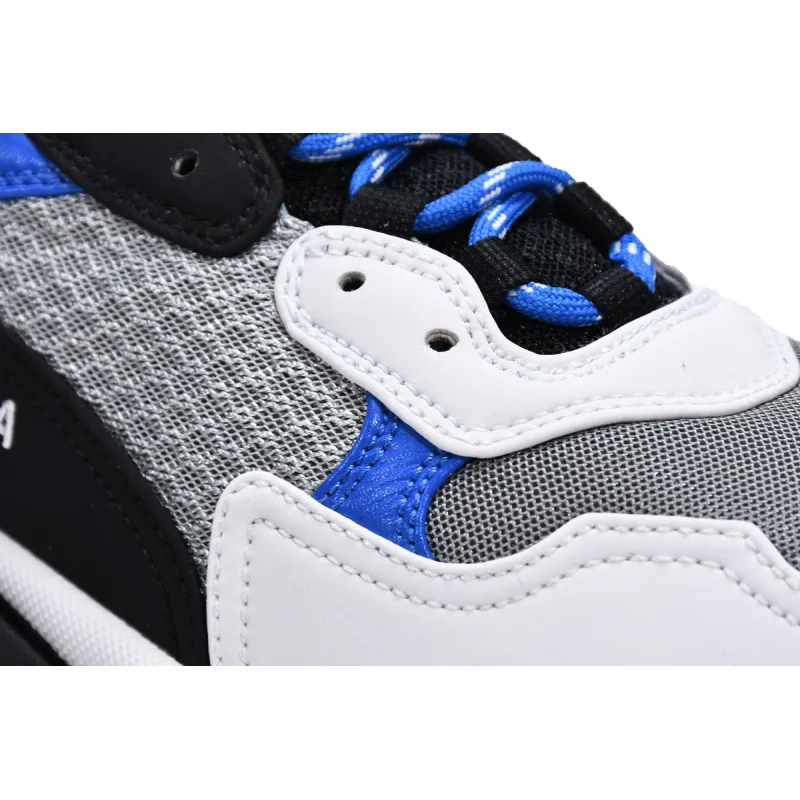 Balenciaga Triple S Black White Blue 536737 W2CA1 4124