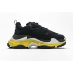 Balenciaga Triple S Black Yellow 483513 W06E1 1078