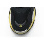 Balenciaga Triple S Black Yellow 483513 W06E1 1078