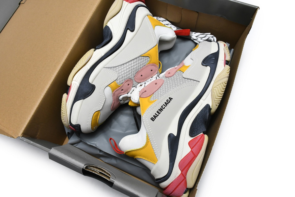Ba*len*cia*ga triple s cream yellow red (women