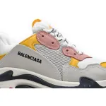 Balenciaga Triple S Cream Yellow Red (Women's)  524038 W09O5 9035 
