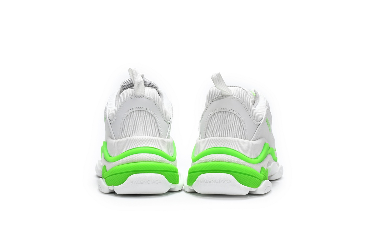 Ba*len*cia*ga triple s fluo green white (women
