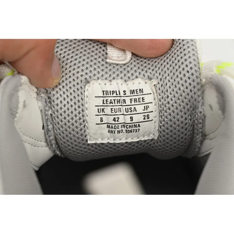 Balenciaga Triple S Fluorescent White 536737 W0901 9088 