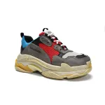 Balenciaga Triple S Grey Red Blue (2018 Reissue)  533883 W09O2 4365