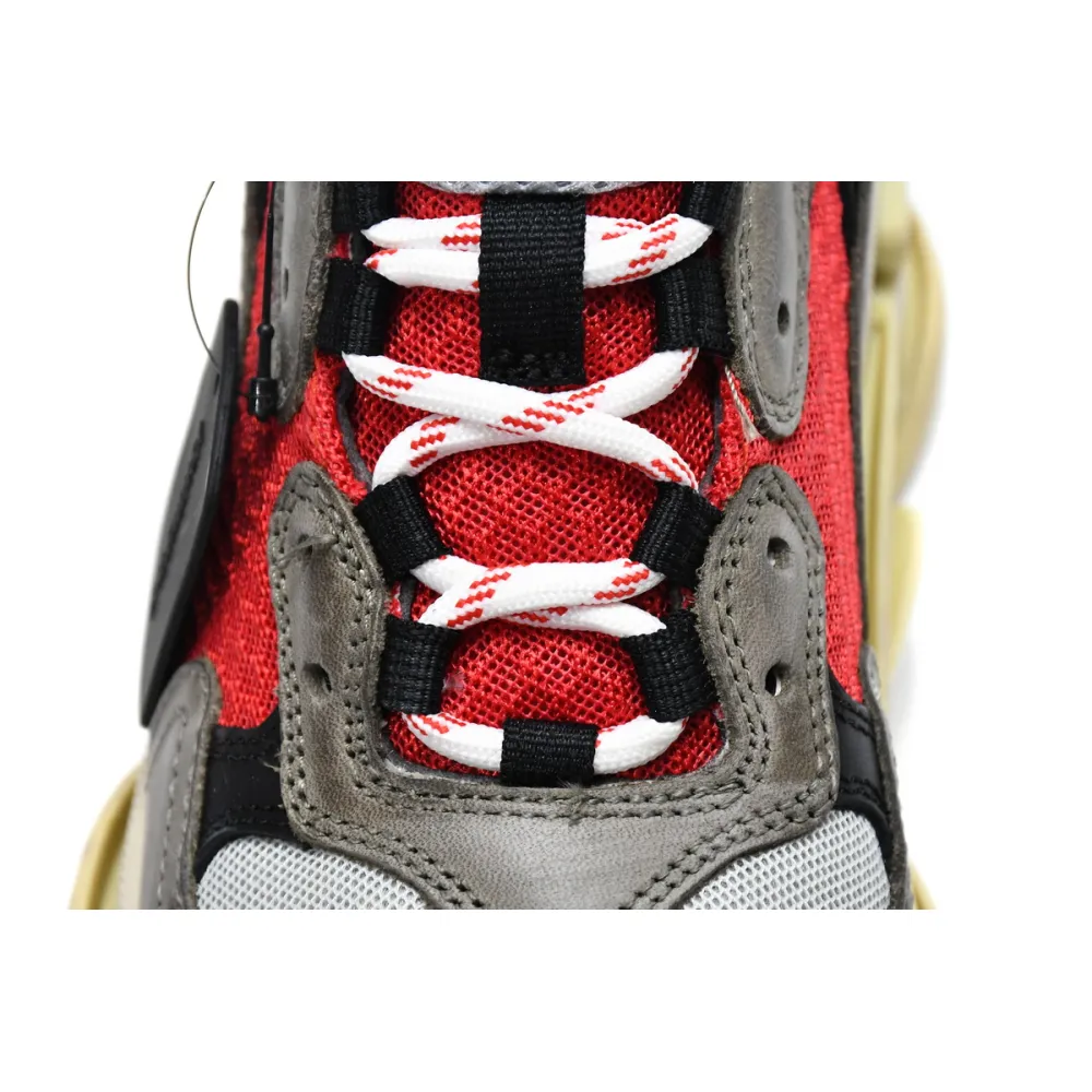 Balenciaga Triple S Grey Red Blue (2018 Reissue)  533883 W09O2 4365