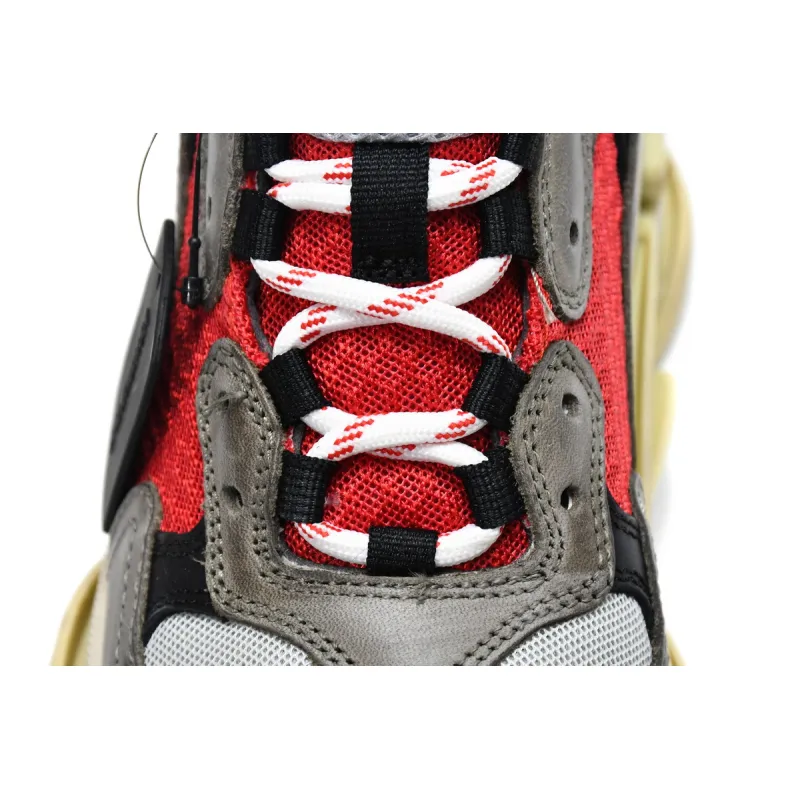 Balenciaga Triple S Grey Red Blue (2018 Reissue)  533883 W09O2 4365