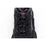 Balenciaga Triple S Letter Black Pink  524039 W2FA1 1022 