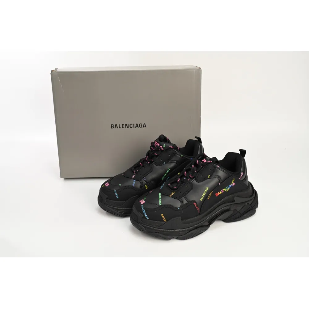 Balenciaga Triple S Letter Colorful 524039 W2FA1 1210 