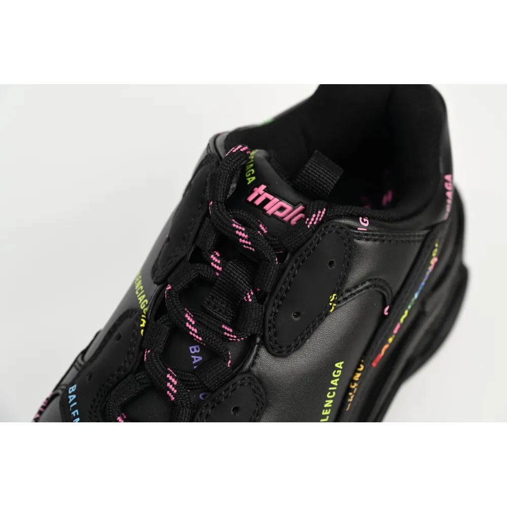Balenciaga Triple S Letter Colorful 524039 W2FA1 1210 