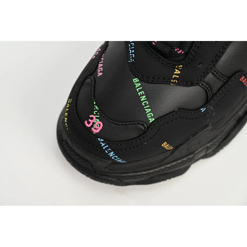 Balenciaga Triple S Letter Colorful 524039 W2FA1 1210 
