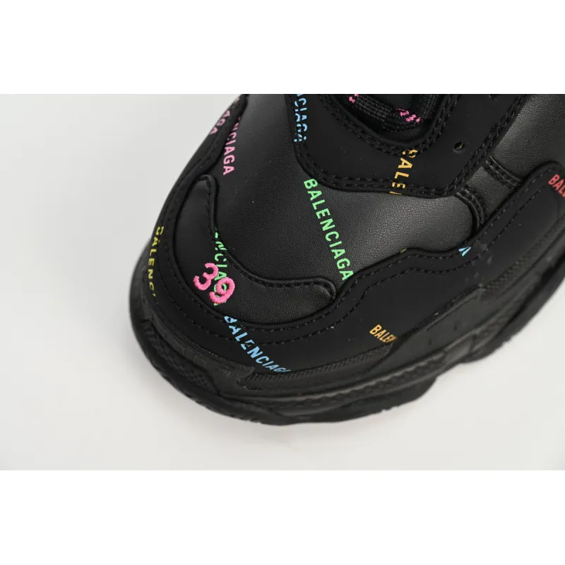 Balenciaga Triple S Letter Colorful 524039 W2FA1 1210 