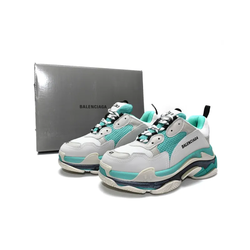 Balenciaga Triple S Mint Green 524039 W09E1 9878