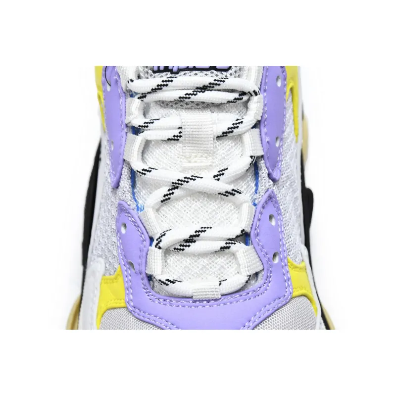 Balenciaga Triple S Purple Yellow Blue (Women's) 524039 W09O M9465