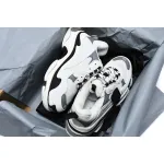 Balenciaga Triple S White Grey 536737 W09O1 9089