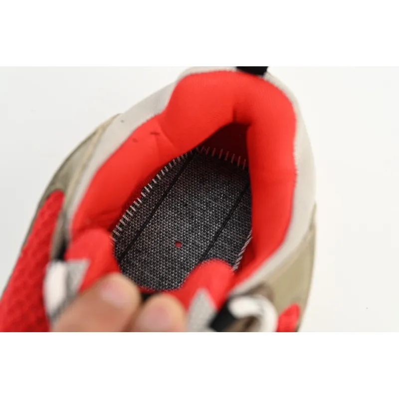Balenciaga Triple S Red Grey White  541624 W06E2 1863
