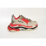 Balenciaga Triple S Red Grey White  541624 W06E2 1863