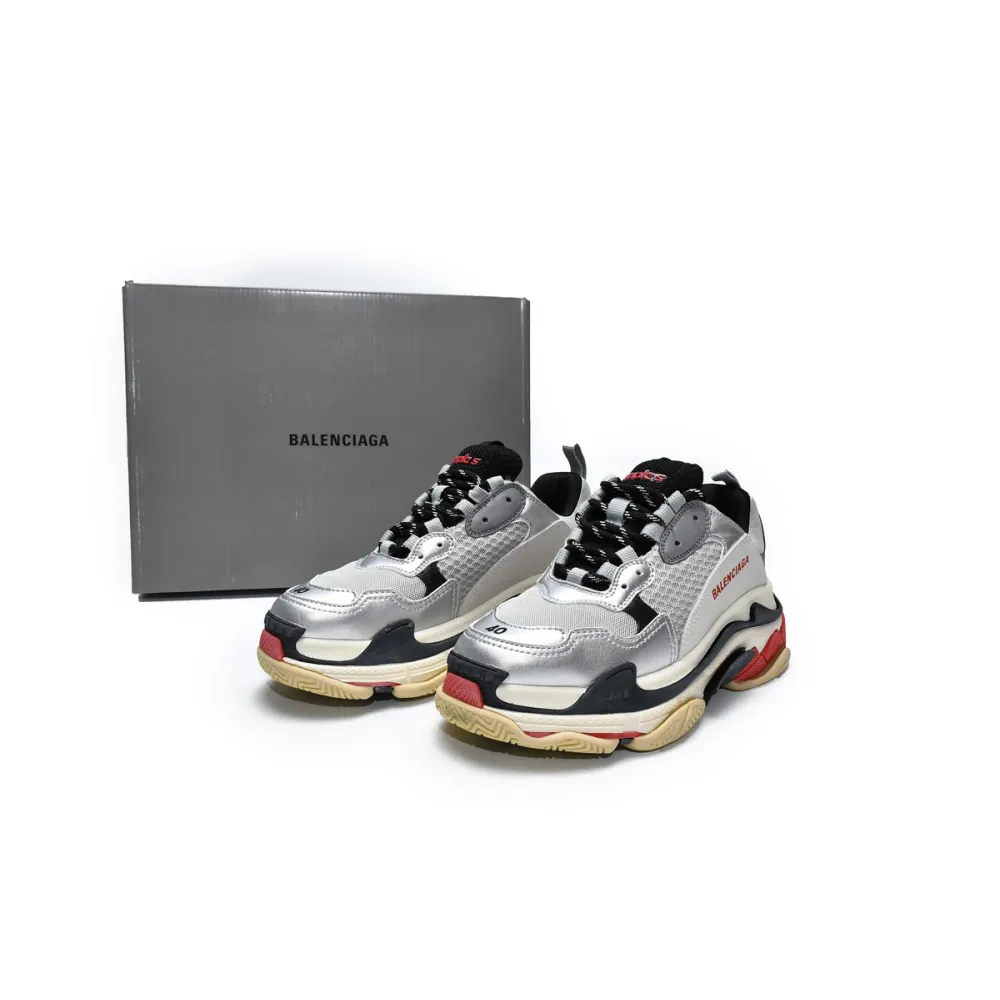 Balenciaga Triple S Silver Red (2018) 512175 W0903 1081