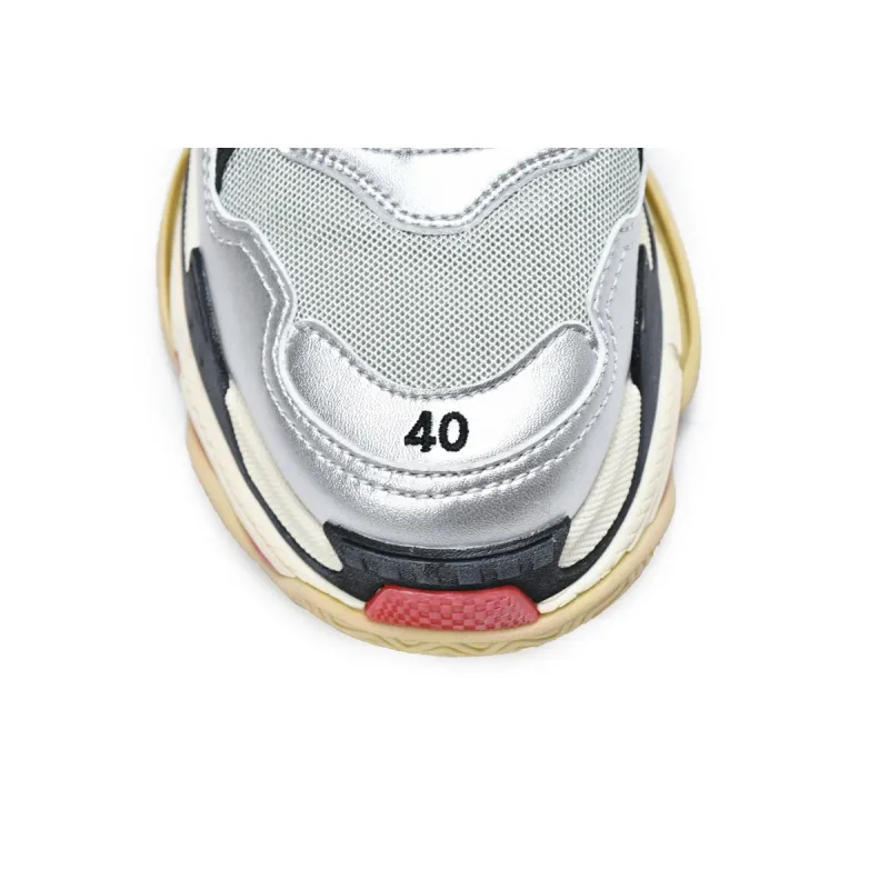 Balenciaga Triple S Silver Red (2018) 512175 W0903 1081