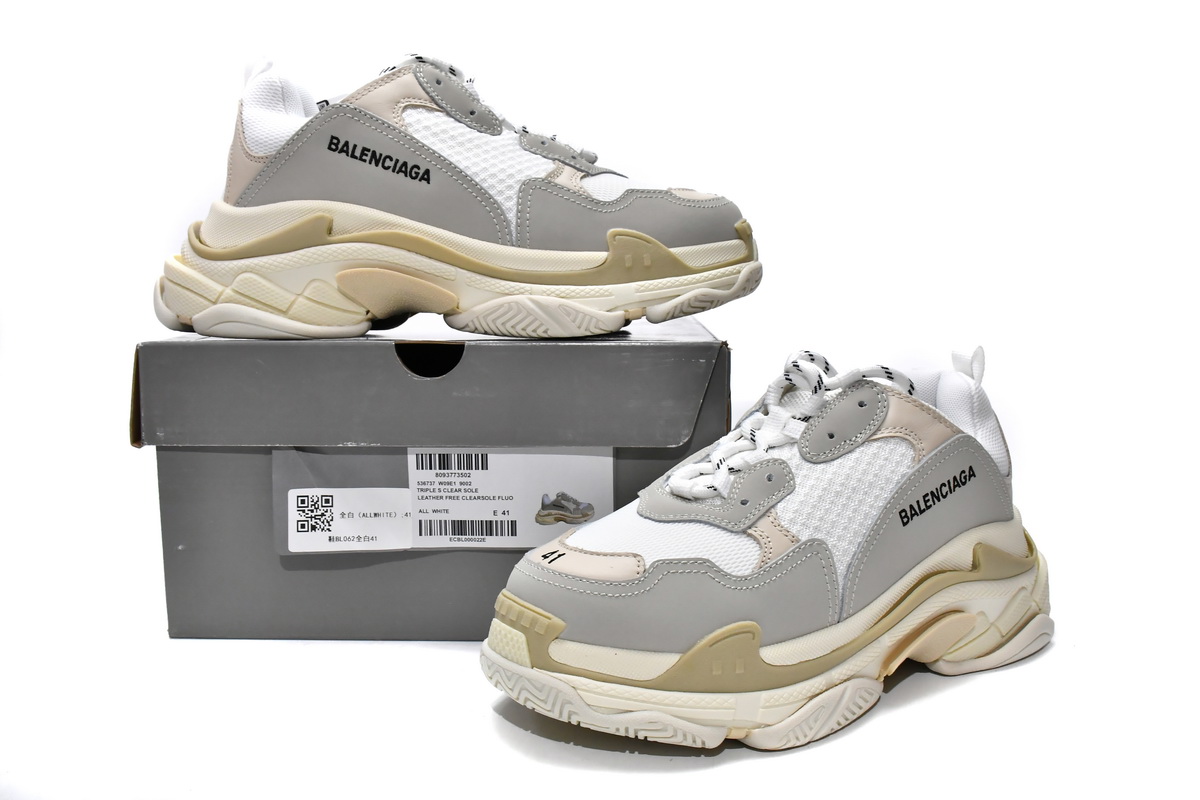 Balenciaga Triple S White 2019  534217 W09E1 9000