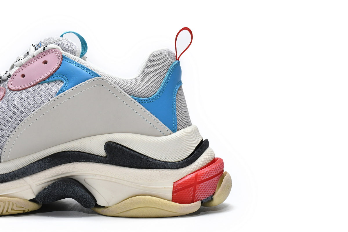 Ba*len*cia*ga triple s white blue (women