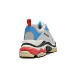 Balenciaga Triple S White Blue (Women's) 524039 W09OH 4196