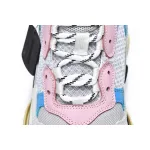 Balenciaga Triple S White Blue (Women's) 524039 W09OH 4196