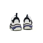 Balenciaga Triple S White Dark Blue 534217 W09E1 9000 