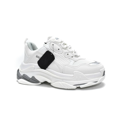 Balenciaga Triple S White Grey (Women's)  524039 W2FS4 1200 02