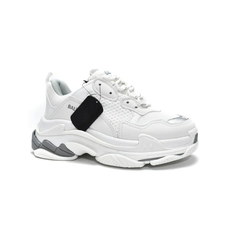 Balenciaga Triple S White Grey (Women's)  524039 W2FS4 1200