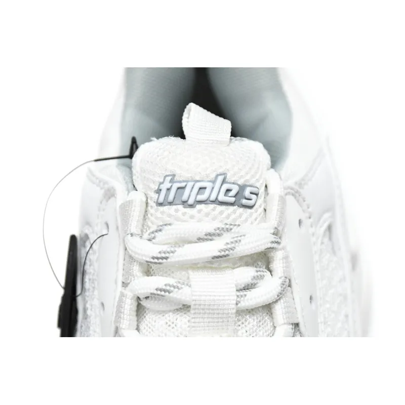 Balenciaga Triple S White Grey (Women's)  524039 W2FS4 1200