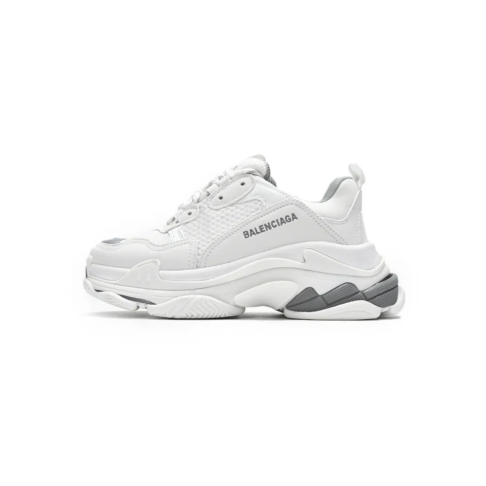 Balenciaga Triple S White Grey (Women's)  524039 W2FS4 1200