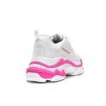 Balenciaga Triple S White Peach Red 536737 W2CA3 3890