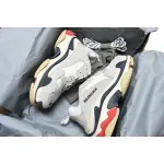 Balenciaga Triple S White Red (Women's) 524037 W09E1 9000