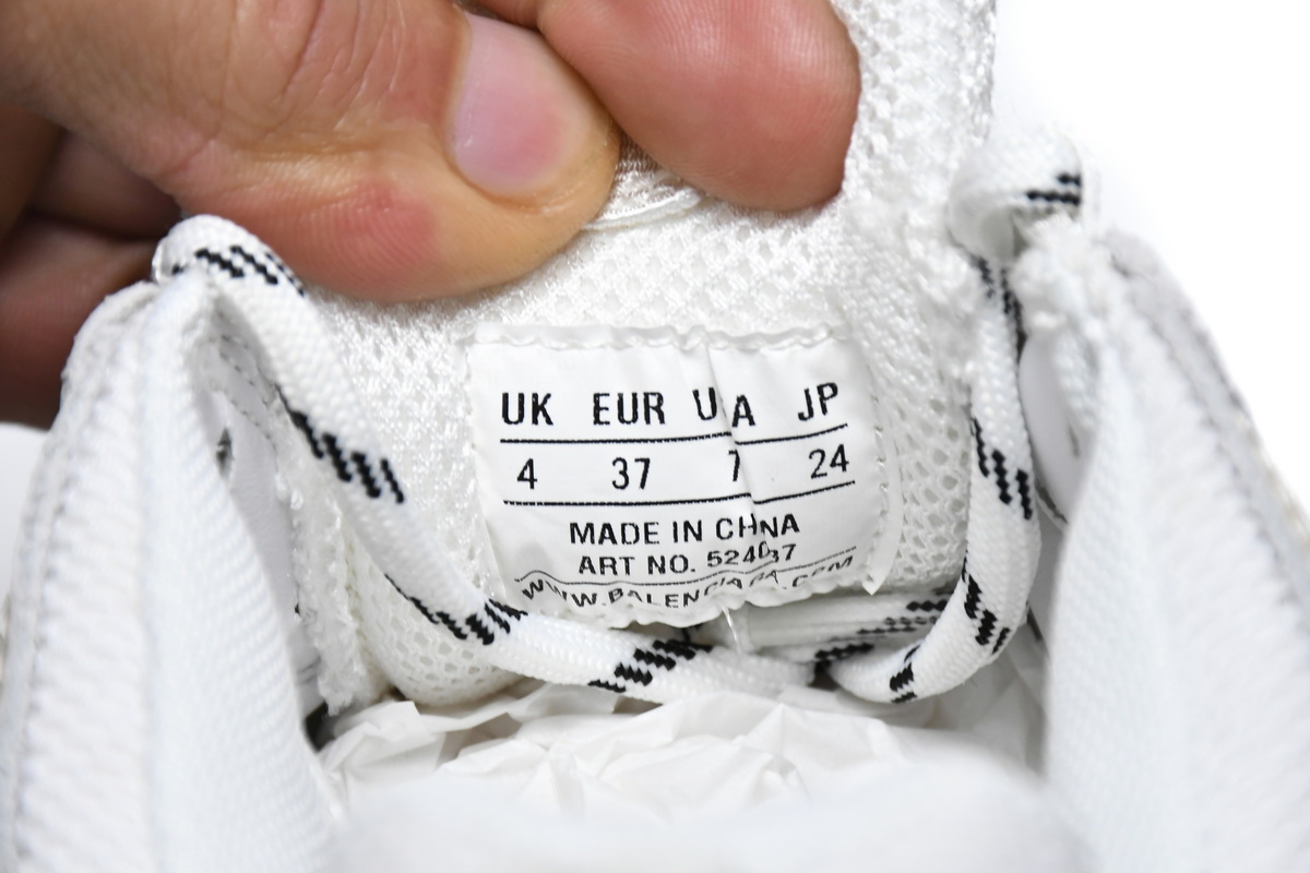 Ba*len*cia*ga triple s white red (women