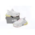 Balenciaga Triple S White Yellow (Women's)  524039 W2FW4 7541