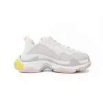 Balenciaga Triple S White Yellow (Women's)  524039 W2FW4 7541