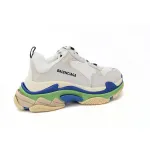 Balenciaga Triple White Blue Green  524039 W09E1 1900
