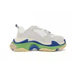 Balenciaga Triple White Blue Green  524039 W09E1 1900