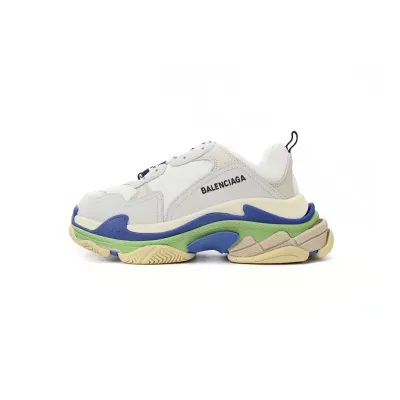 Balenciaga Triple White Blue Green  524039 W09E1 1900 01