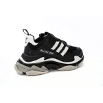 Balenciaga x adidas Triple S Black White (Women's) 712764 W2ZB2 1090