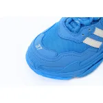 Balenciaga x adidas Triple S Blue White (Women's) 712764 W2ZB2 4090