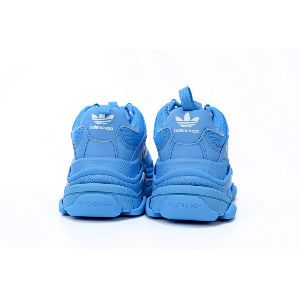 Balenciaga x adidas Triple S Blue White (Women's) 712764 W2ZB2 4090