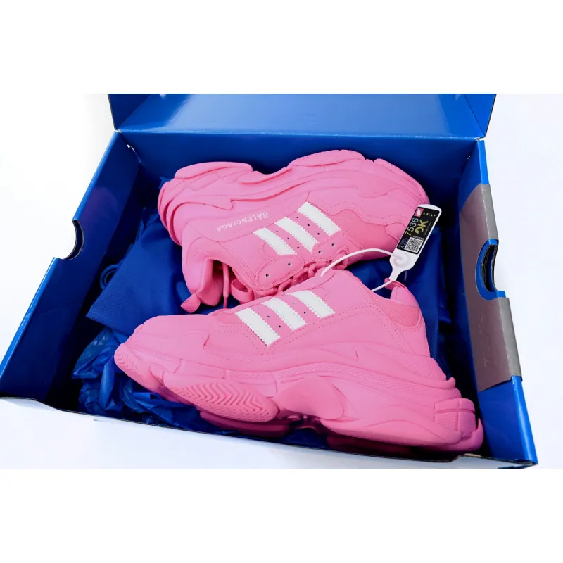 Balenciaga x adidas Triple S Neon Pink (Women's)  712764 W2ZB6 5590 