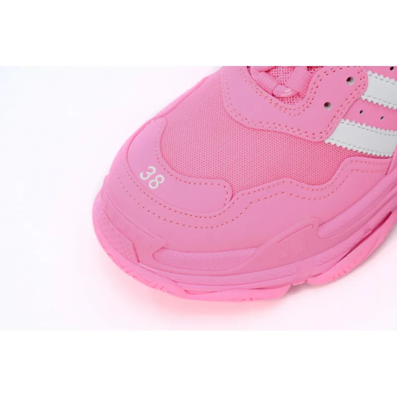 Balenciaga x adidas Triple S Neon Pink (Women's)  712764 W2ZB6 5590 