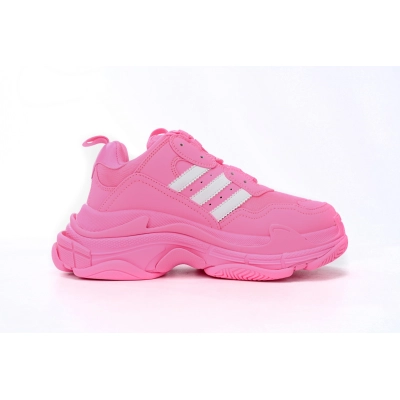 Balenciaga x adidas Triple S Neon Pink (Women's)  712764 W2ZB6 5590  02