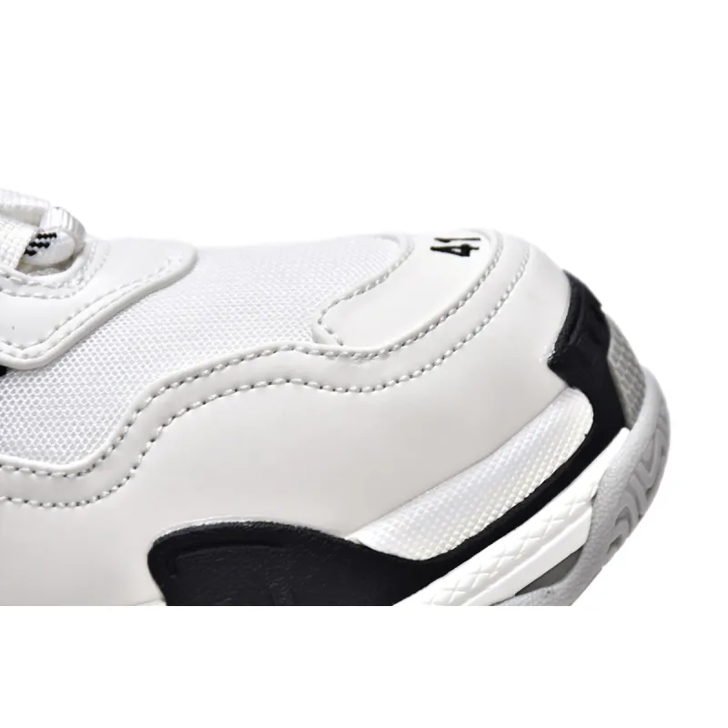 Balenciaga x adidas Triple S White Black 710021W2ZB19112