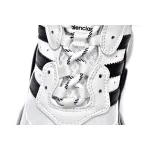 Balenciaga x adidas Triple S White Black 710021W2ZB19112