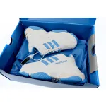 Balenciaga x adidas Triple S White Blue (Women's)  712764 W2ZB3 9040